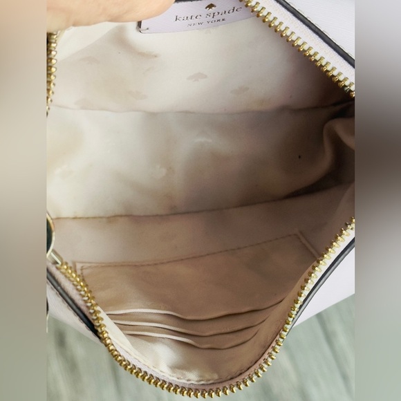 Kate Spade Lilac Moon Staci Crossbody Saffiano Leather Shoulder Bag Purple - Picture 6 of 9